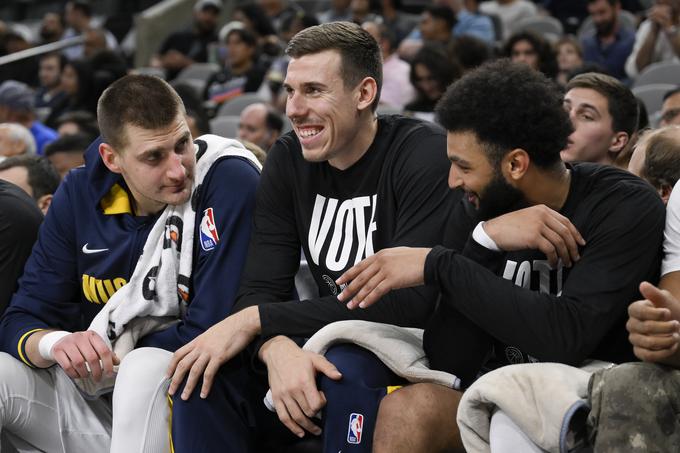 Vlatko Čančar je končno dočakal letošnji nastop na tekmi lige NBA. | Foto: Guliverimage