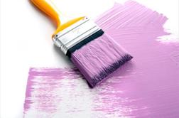 Z barvami nad domače stene!