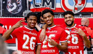 PSV po Ajaxovem kolapsu znova nizozemski prvak