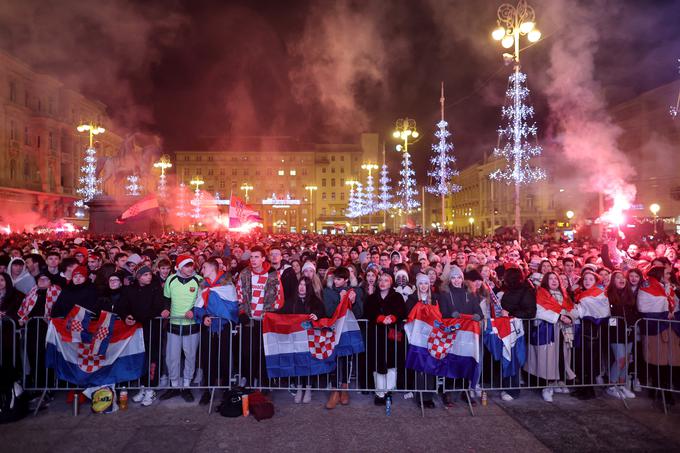 V hrvaški prestolnici je v teh dneh zelo evforično. | Foto: Reuters