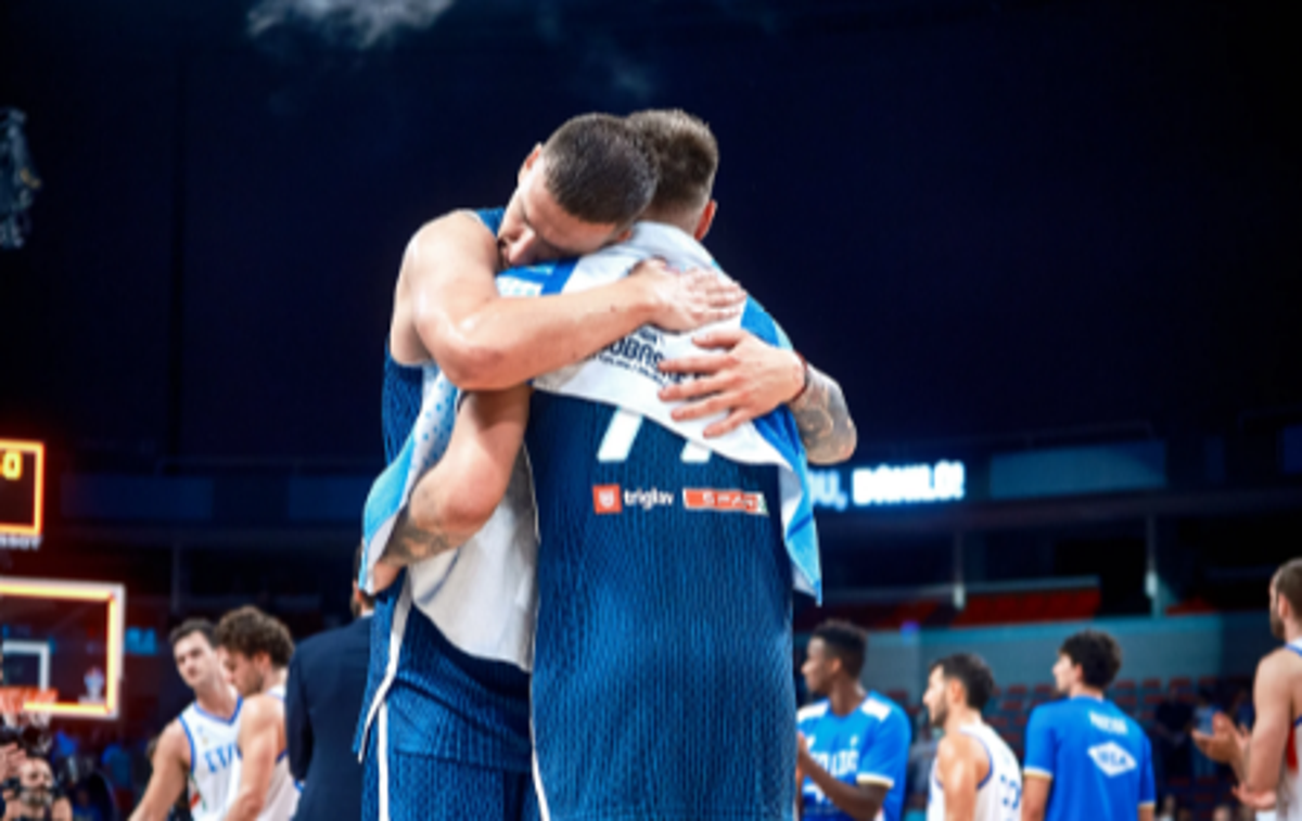 Alen Omić, slovenska košarkarska reprezentanca, Luka Dončić | Zakon o sofinanciranju organizacije evropskega prvenstva v košarki 2029 ni naletel na nasprotovanje. | Foto FIBA