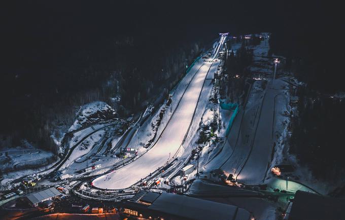 Letalnico v Vikersundu bodo prvič na tekmi preizkusila tudi dekleta. Nastopilo bo lahko prvih 15 s turneje Raw-Air, a vprašanje je, koliko jih bo upalo nastopiti. | Foto: Guliverimage/Vladimir Fedorenko