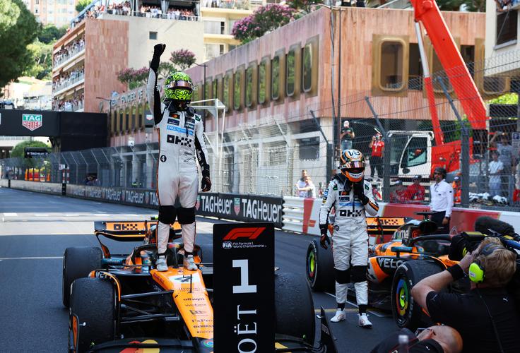 Lani je v Monte Carlu zmagal Lando Norris. | Foto: Reuters