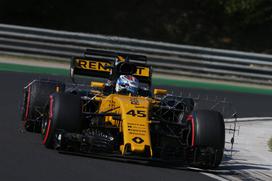 Renault sport formula 1 team - testiranja po VN Madžarske Hungaroring