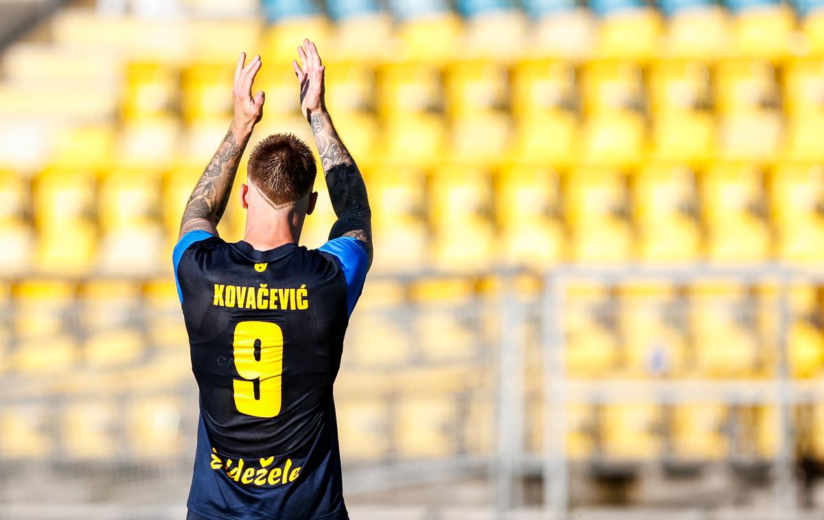 NK Celje : NK Domžale | Franko Kovačević je pričakovano najboljši igralec avgusta v slovenskem prvenstvu. | Foto Aleš Fevžer