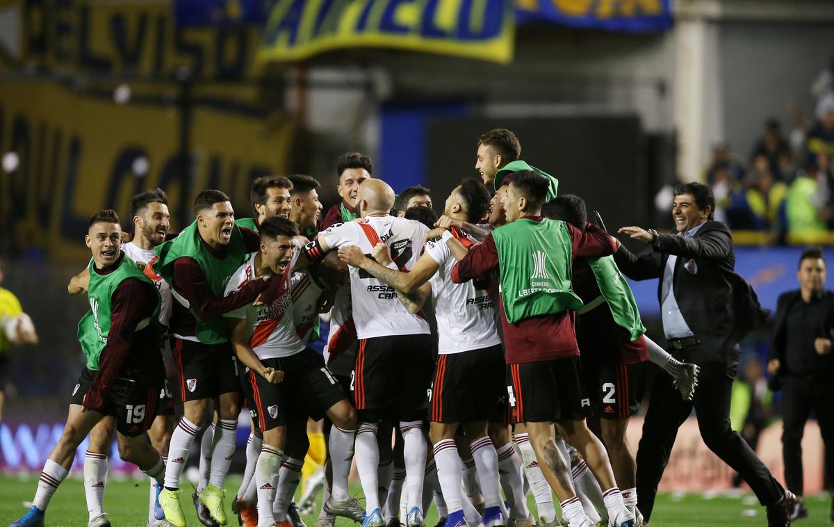 Boca Juniors River Plate | River Plate se je uvrstil v veliki finale. | Foto Reuters