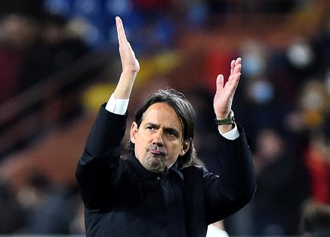 Simone Inzaghi bo vodil Inter tudi v prihodnjih sezonah. | Foto: Reuters