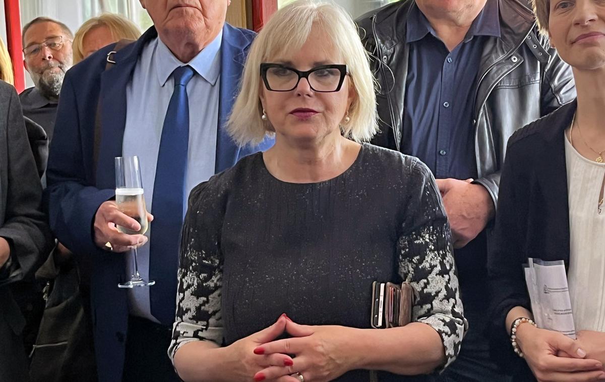 Barbara Antolić Vupora, predsednica Zveze slovenskih društev na Hrvaškem | Tožilstvo ji očita tudi, da med letoma 2015 in 2018 ni vodila poslovnih knjig doma, kar je otežilo preglednost njegovega poslovanja. | Foto STA