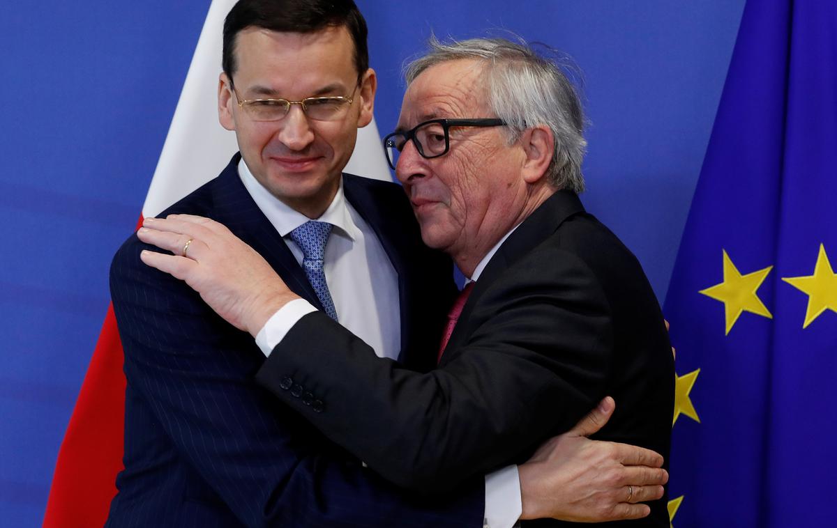 Mateus Morawitzcki in Jean-Claude Juncker | Foto Reuters