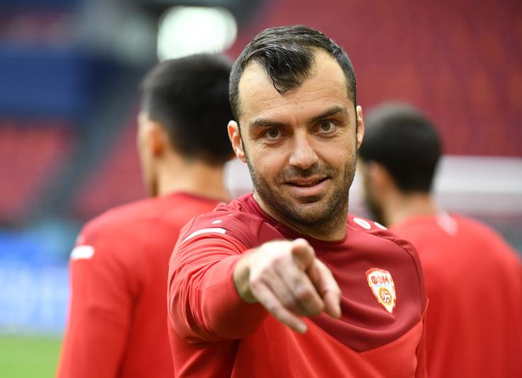 Goran Pandev je dvojni makedonski rekorder. Zbral je rekordno število nastopov (122) in zadetkov (38) za reprezentanco. Zdaj je športni direktor izbrane vrste. | Foto: Reuters