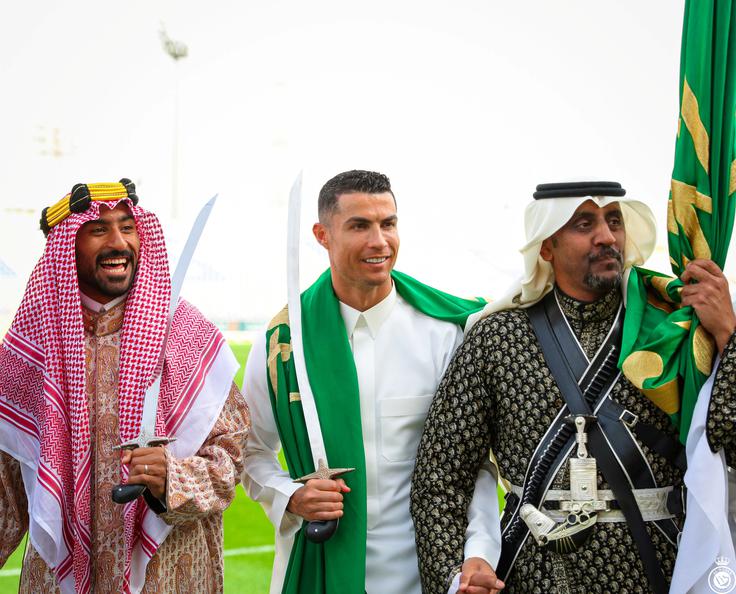 Cristiano Ronaldo je v začetku leta z Al Nassrom sklenil dveinpolletno donosno pogodbo. | Foto: Reuters
