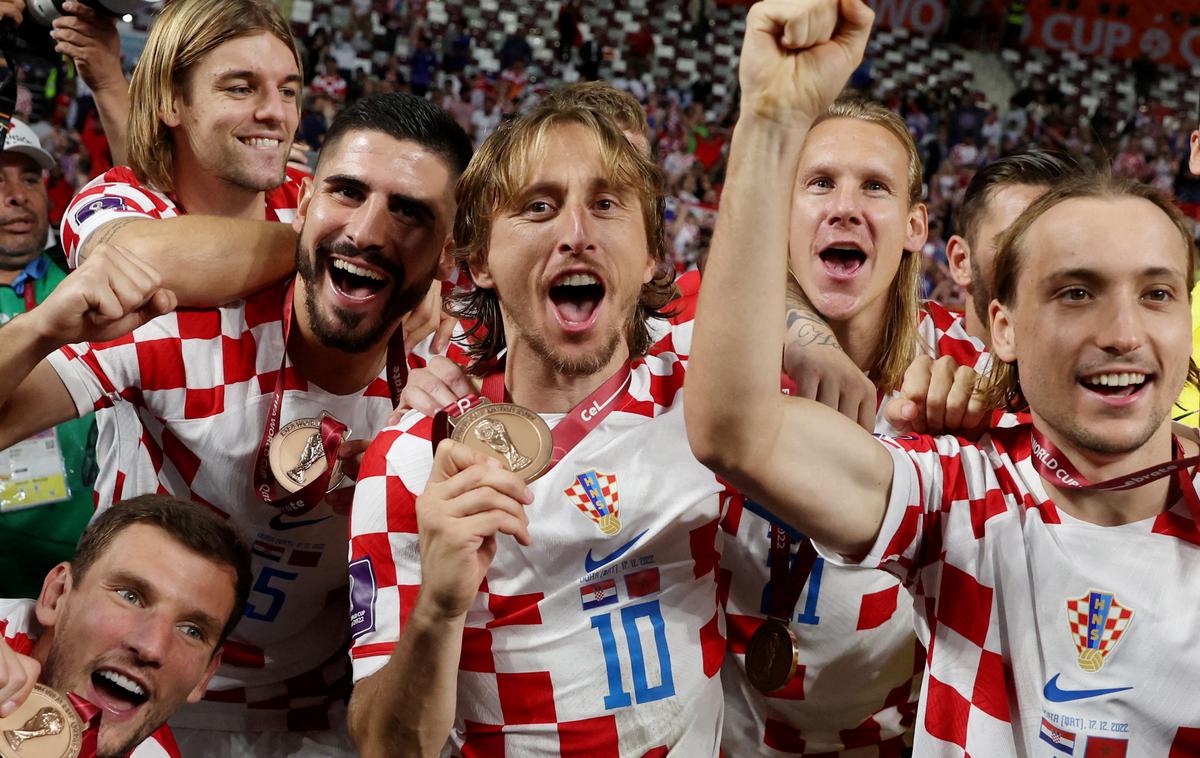 SP Hrvaška bron Luka Modrić | Luka Modrić ima s Hrvaško vsaj še en veliki cilj – ligo narodov. | Foto Guliver Image