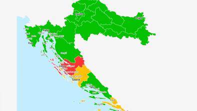 Vsa hrvaška obala vendarle ni oranžna