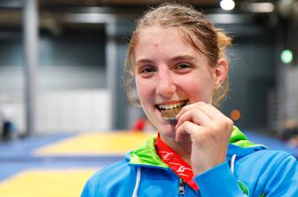 Uspeh slovenskega juda: Leškijeva druga, Hojak pa tretji v Evropi