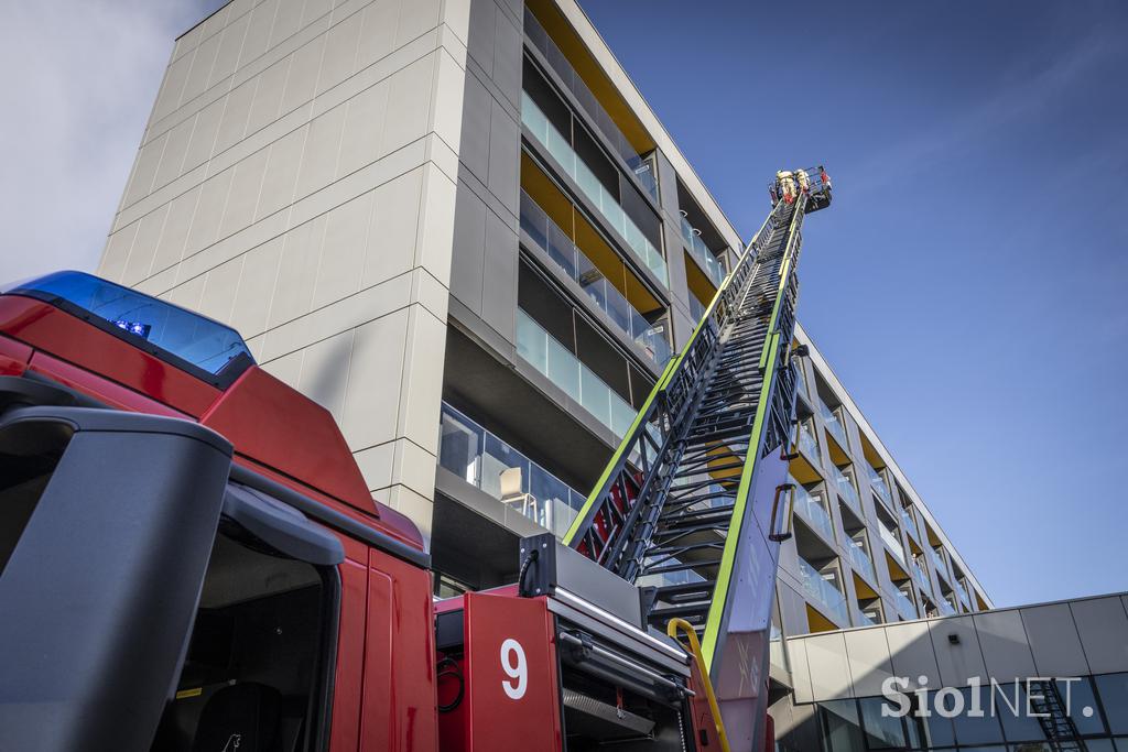 Gasilska vaja CZR Domžale, MGC Bistrica.