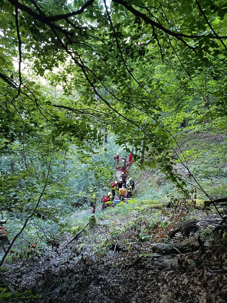 Reševanje v gorah | Foto: Gorska reševalna služba Radovljica/Facebook