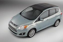 Ford C-max solar energi – s solarnimi paneli do štiritonskega prihranka pri škodljivih izpustih