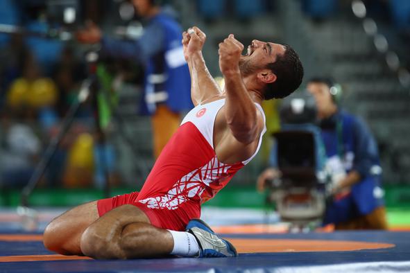 Taha Akgul najboljši rokoborec do 125 kg