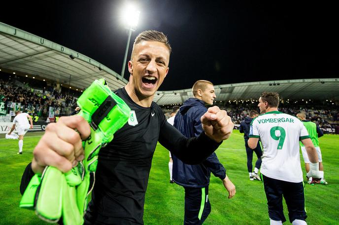 Aljaž Ivačič | Ko je Aljaž Ivačič nazadnje branil v Ljudskem vrtu, je z Olimpijo zmagal s 3:2. | Foto Vid Ponikvar