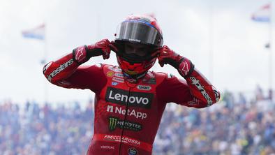 Marc Marquez izenačil legendarnega Agostinija, Alex končal z zlomom kosti