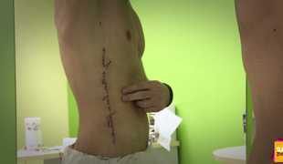 Nina Šušnjara in Anže Zalar zvezo potrdila s tatujem