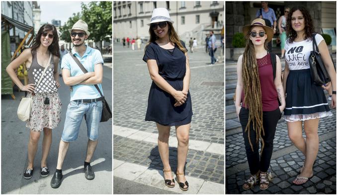 ... in pogumni tujci: stil Italjanov, stil Turkinje in stil Srbkinj. | Foto: Ana Kovač