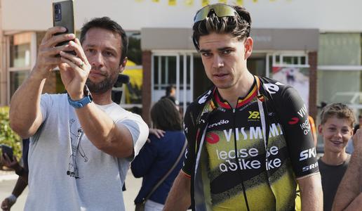 Wout van Aert presenetil konkurenco: Naslednjič bom to napovedal na Twitterju