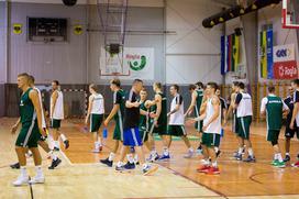 trening slovenska košarkarska reprezentanca Zreče