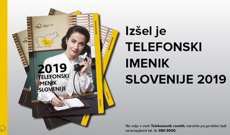 Izšel je Telefonski imenik Slovenije 2019