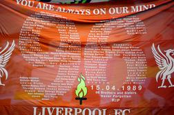 Mesto Liverpool obeležilo obletnico tragedije na Hillsbroughu