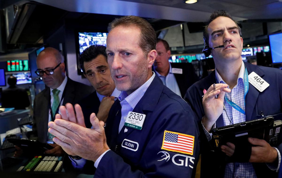 Borzniki na Wall Streetu | Foto Reuters