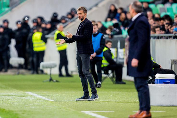 Igor Bišćan in Darko Milanič sta se v trenerskem obračunu razšla brez zmagovalca. | Foto: Žiga Zupan/Sportida