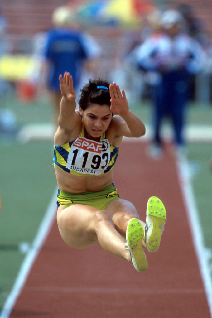 Fotografija z evropskega prvenstva v Budimpešti 1998, ko je imela 20 let. | Foto: Guliverimage/Vladimir Fedorenko