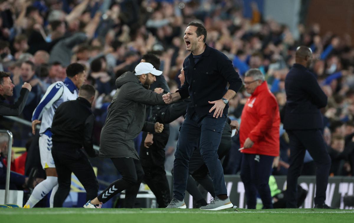 Everton, Frank Lampard | Everton, ki ga vodi Frank Lampard, je zmagal po velikem preobratu. | Foto Reuters