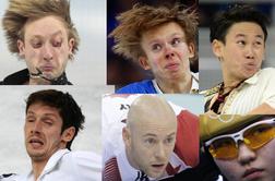 Smešni obrazi olimpijskih športnikov (foto)
