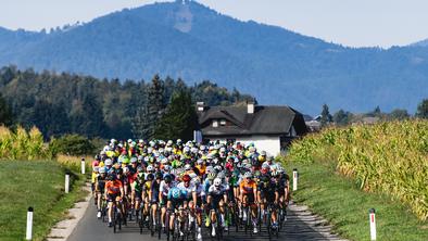 Mohorič na L'Etape Slovenia spodbujal več kot tisoč kolesarjev