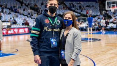 Dončić ni edini Slovenec, zaposlen pri Dallas Mavericks #video