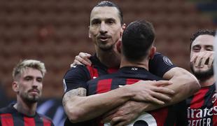 Milan skočil nazaj na vrh, Ibrahimović pa v klub 500