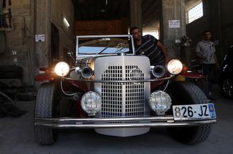 Palestinska replika mercedesa SSK, ki ga je zasnoval Ferdinand Porsche