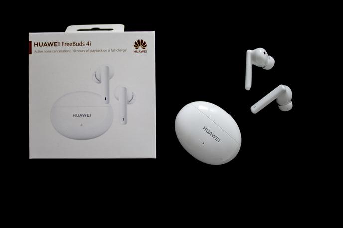 HUAWEI SLUŠALKE | Slušalke Huawei FreeBuds 4i so že tretje iz te hiše v zadnjih 12 mesecih. | Foto Ana Kovač