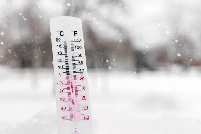 Mraz, Termometer | Jutranje temperature bodo padle krepko pod ničlo.  | Foto Shutterstock