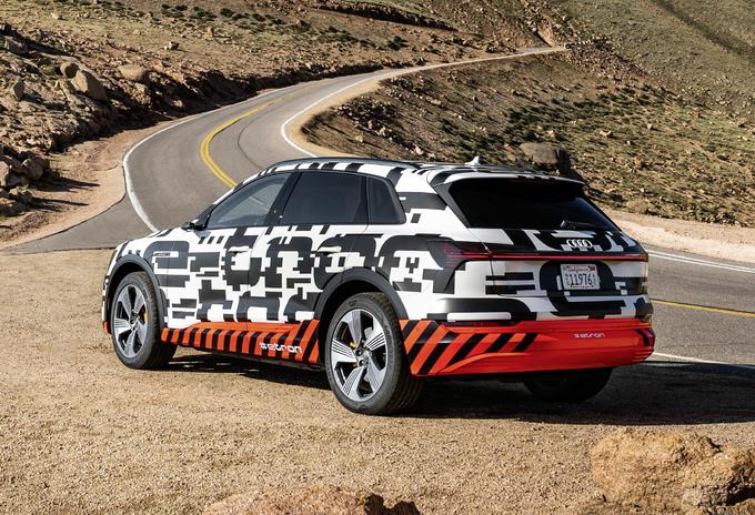 Audi bo oznako e-tron od zdaj uporabljal za električna vozila. | Foto: Audi