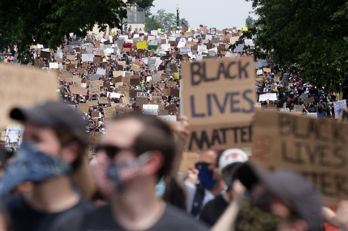 Protesti v ZDA | Foto: Reuters