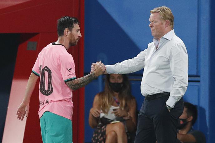 Lionel Messi | Lionel Messi je zabil prvi gol za Barcelono, odkar je pred tedni naznanil, da jo želi zapustiti, a si potem premislil. | Foto Reuters