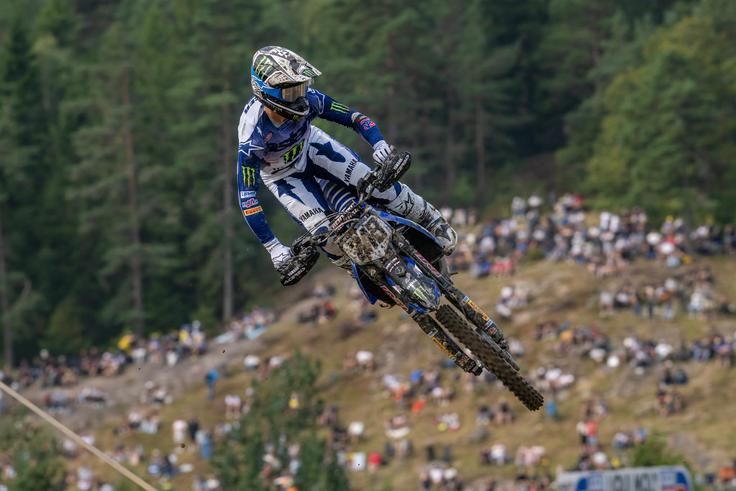 Tim Gajser je bil v drugi vožnji tretji. | Foto: Yamaha Racing