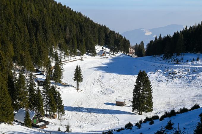 Golte in Mozirska koča. | Foto: Matej Podgoršek