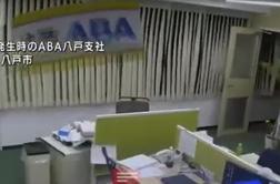 Kako so se tresla tla na Japonskem #video