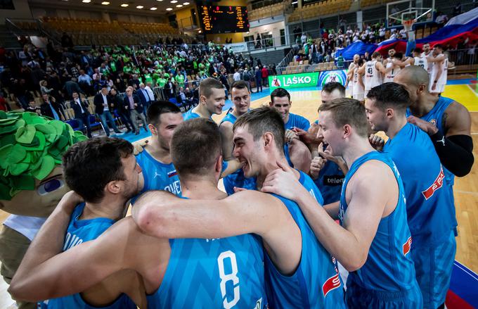 Slovenski košarkarji so na zadnjih dveh tekmah pokazali pravi karakter. | Foto: Vid Ponikvar