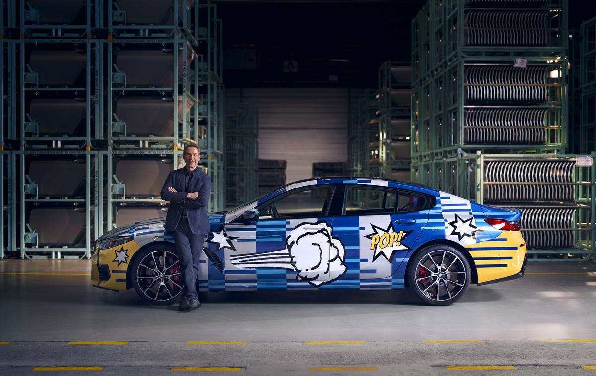 BMW 850i Jeef Koons | Jeff Koons se je še drugič podpisal pod BMW-jev "art car". | Foto BMW