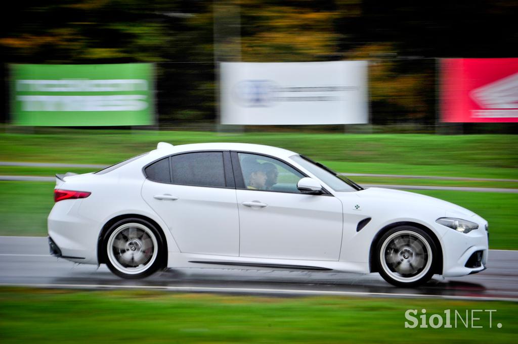 Alfa romeo giulia quadrifoglio - domača predstavitev